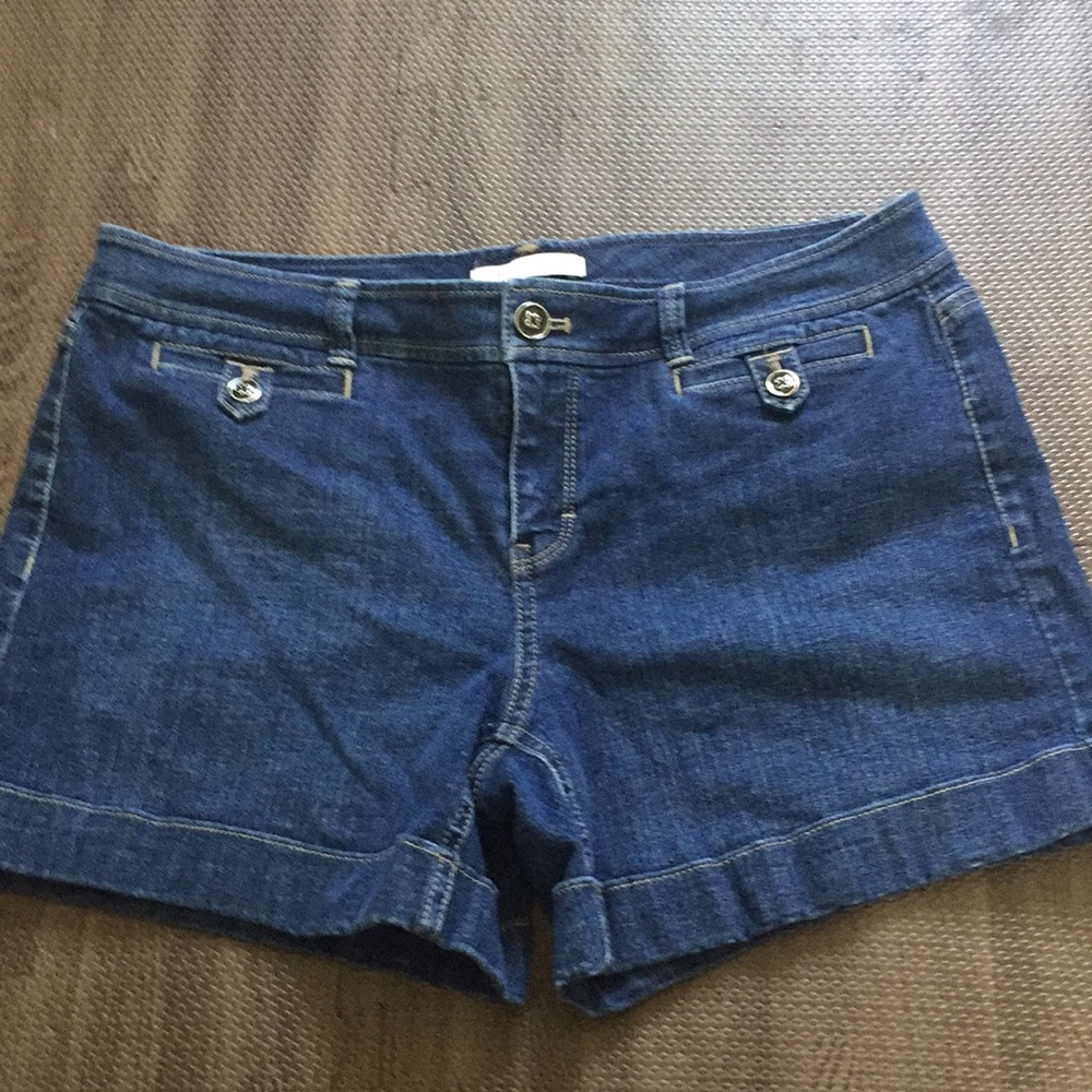 White House Black Market Jean Shorts